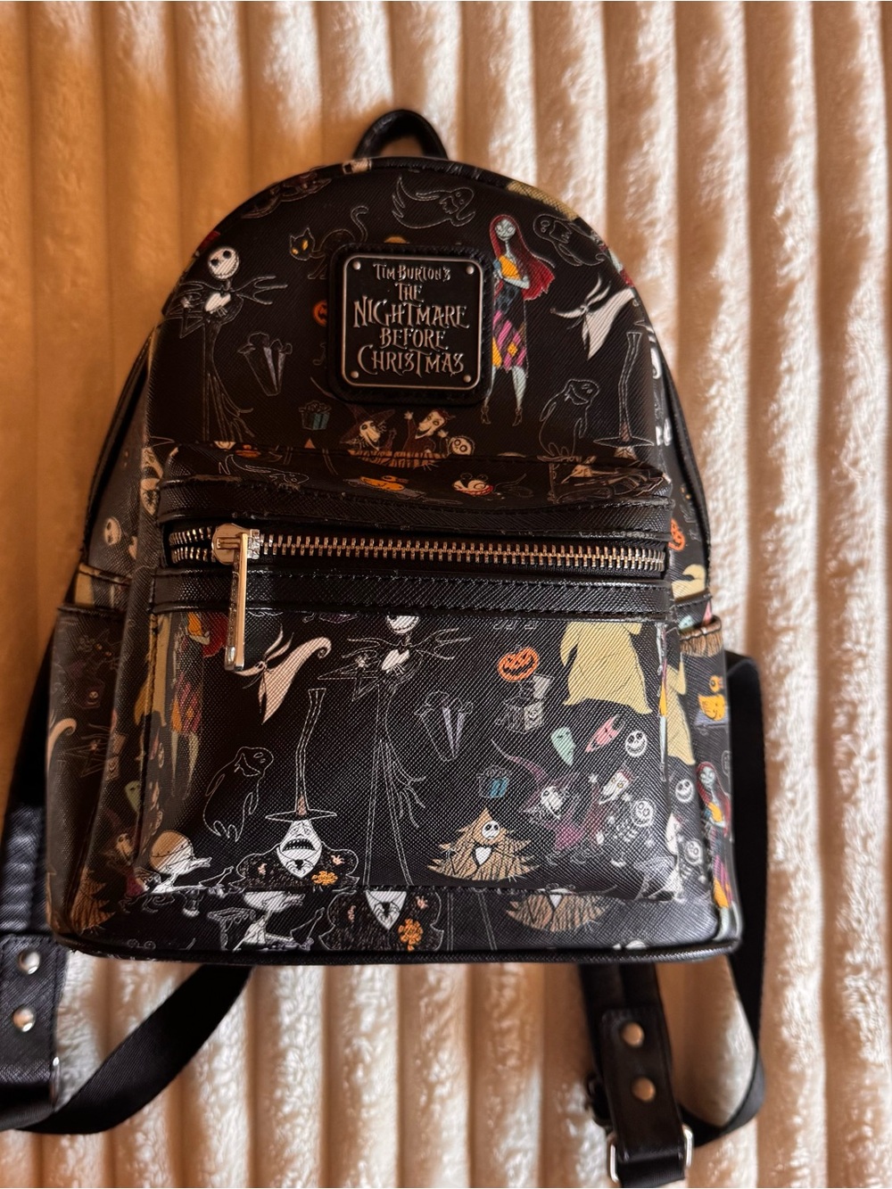 Loungefly NBC Black Mini Backpack